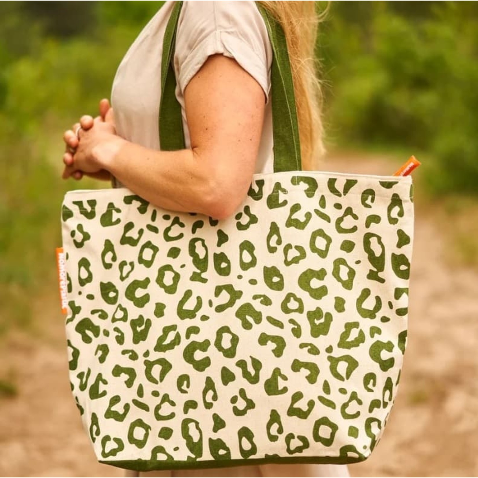 NoMorePlastic bags NoMorePlastic shopper - Luipaard