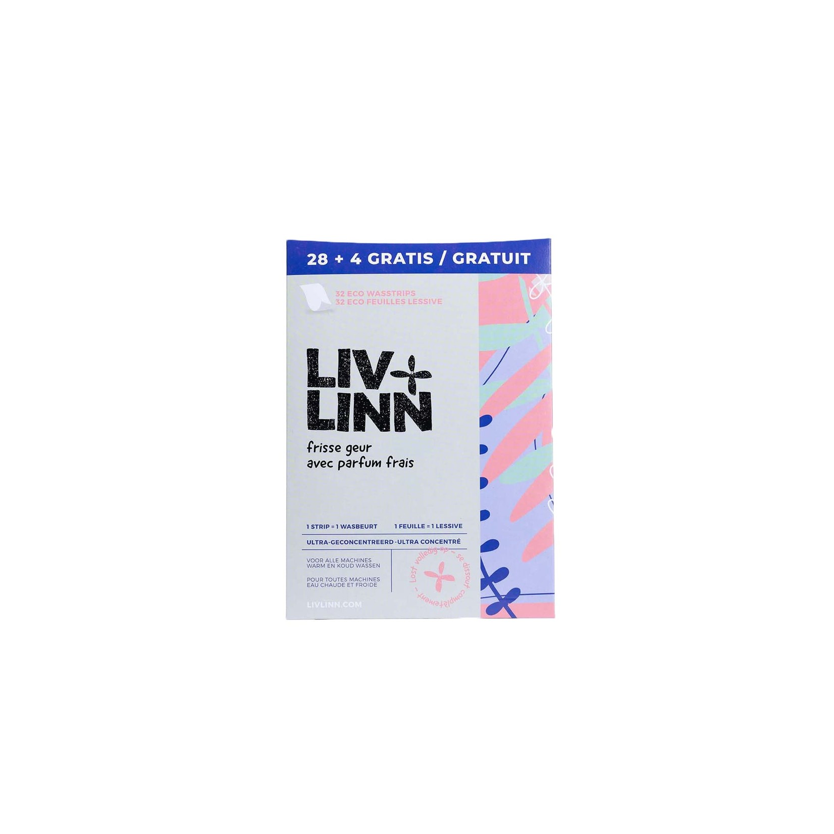 Liv + Linn wasstrips Liv + Linn 32 wasstrips frisse geur