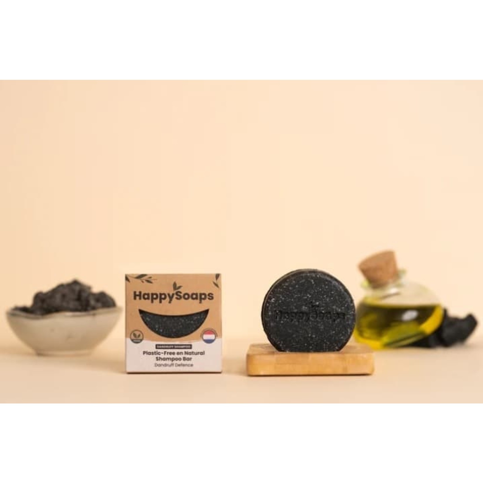 HappySoaps HappySoaps - Dandruff Defence - Shampoo Bar - Anti-Roos - 70g