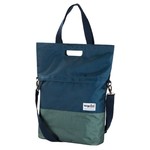 Urban Proof Urban Proof shopper/fietstas van gerecycled PET - blauw/groen