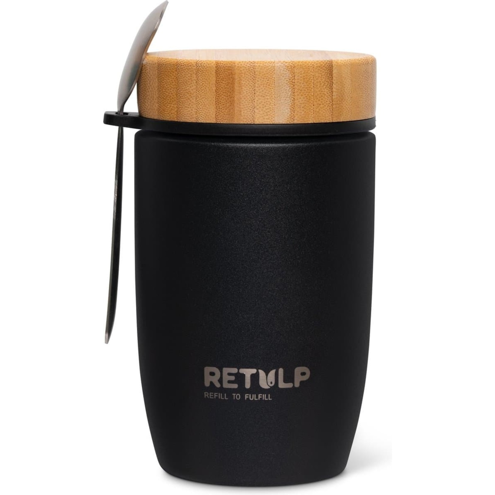 Retulp Lunchbeker - Big Mug - Premium Black - 500 ml