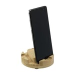 Spinning dock - telefoonhouder van hout