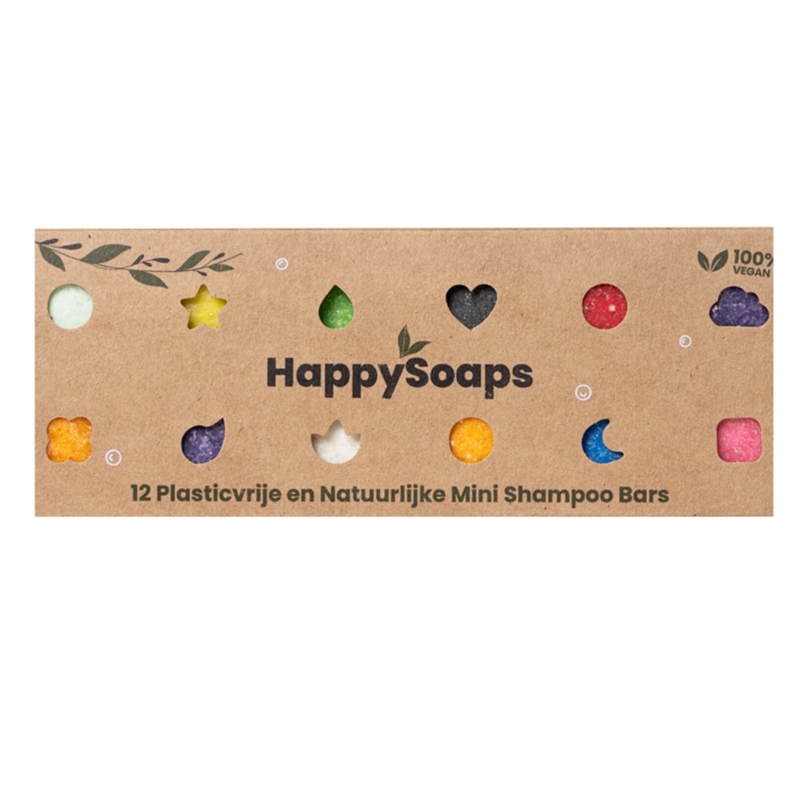 HappySoaps HappySoaps 12 mini Shampoo Bars