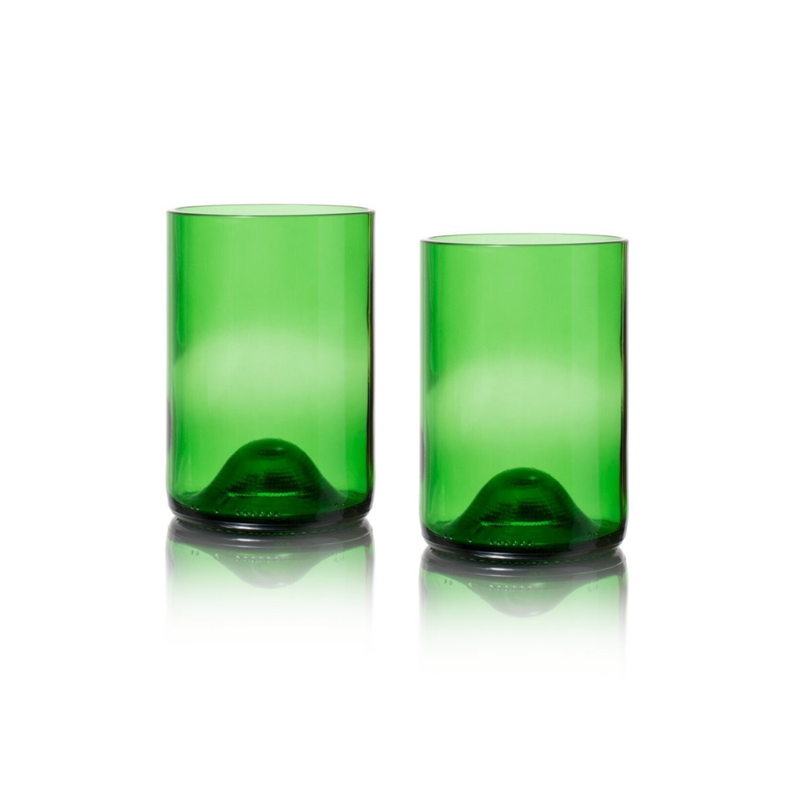 Rebottled Rebottled Glazen - 2-pack - Groen