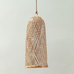 Soeji Bamboelamp | Natuurlijke lampenkap | Geweven plafondlamp CAMAYA