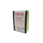 Memo Memo sisal schuursponzen 2 stuks - ruw