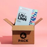 Liv + Linn wasstrips Liv + Linn 32 wasstrips parfumvrij (4-pack)