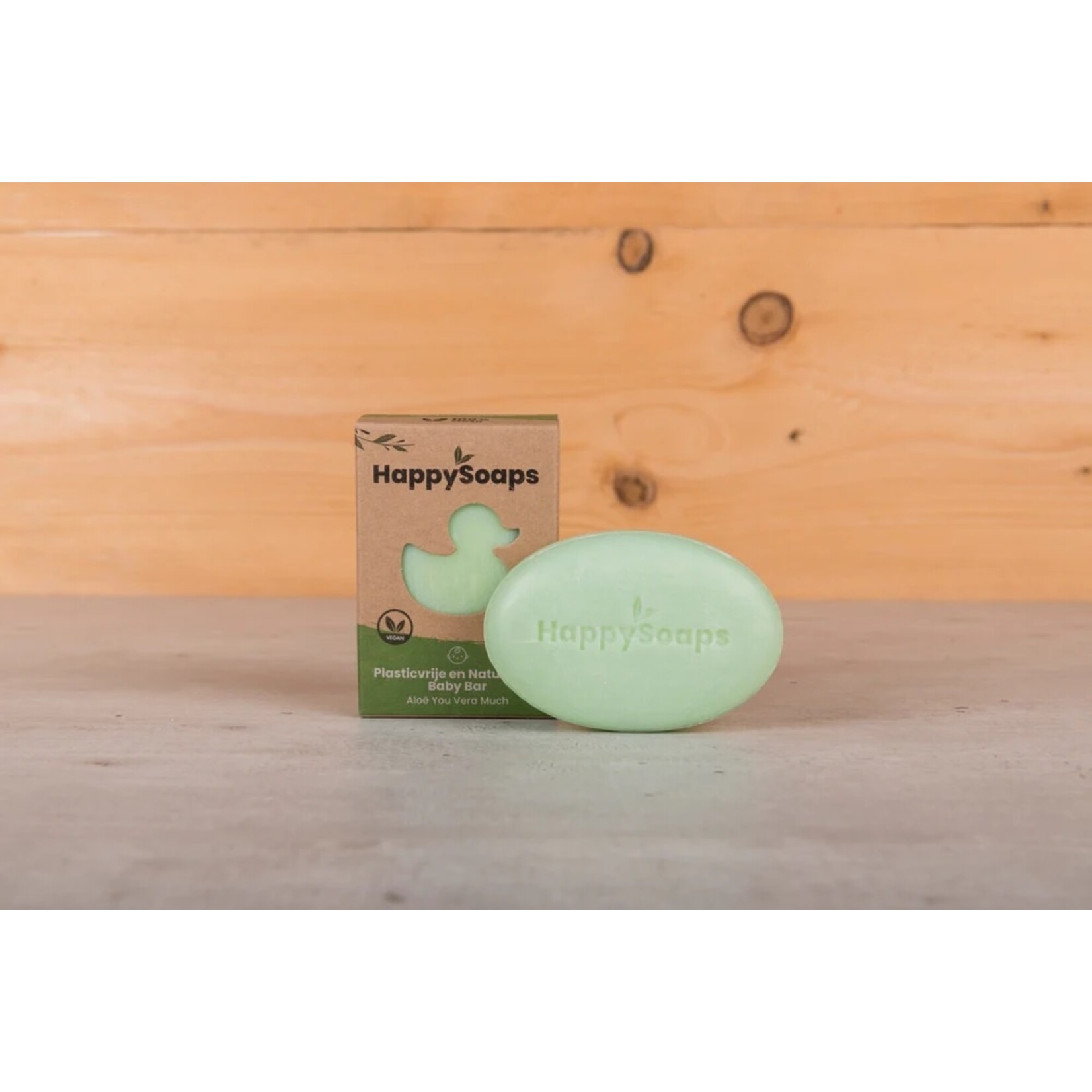 HappySoaps Baby & Kids Shampoo en Body Wash Bar - Aloë You Vera Much