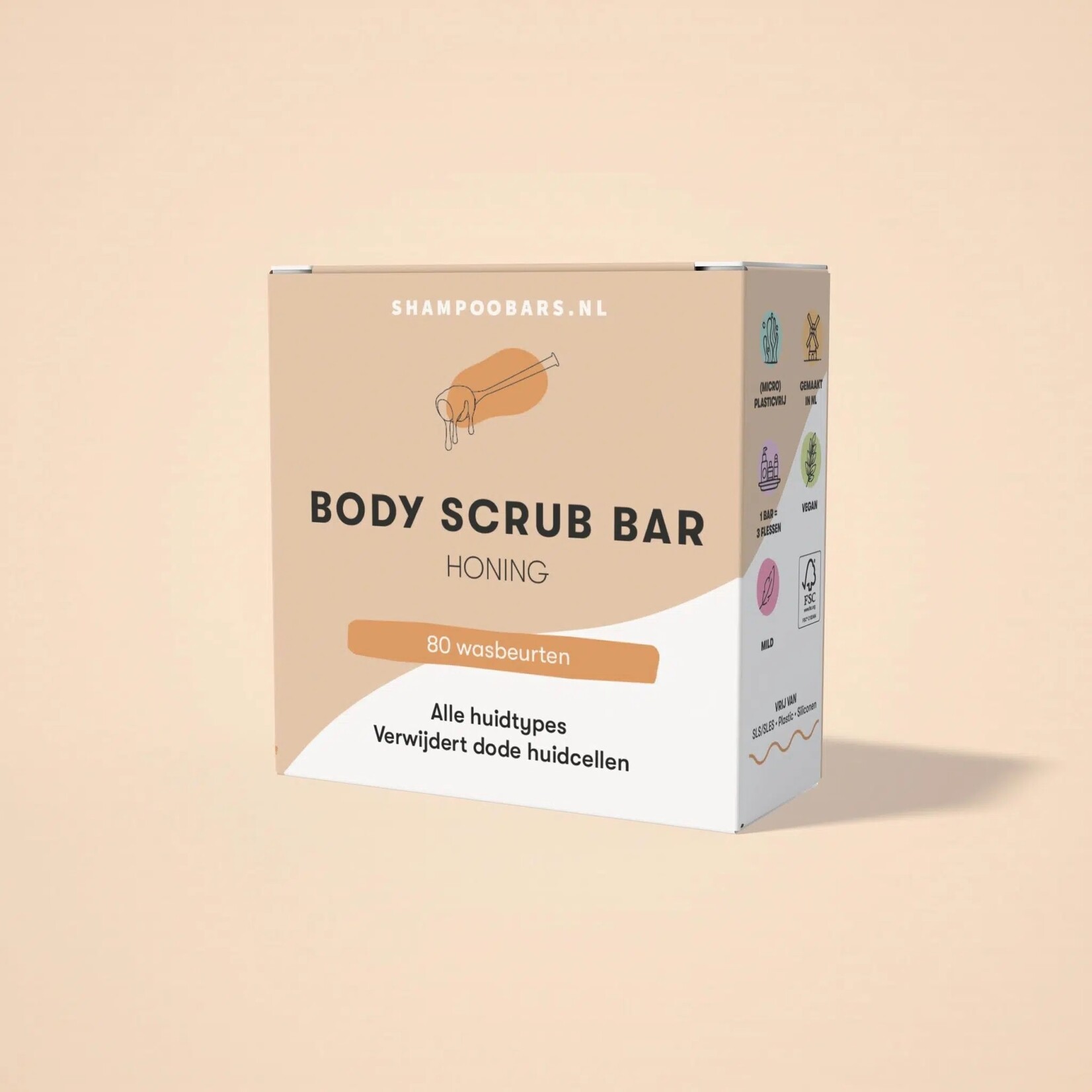 Shampoobars Body Scrub Bar Honing