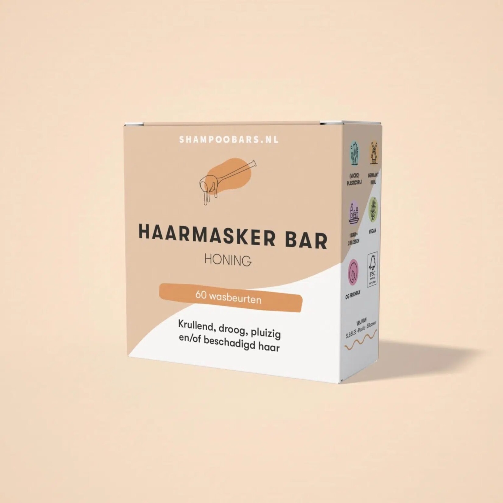 Shampoobars Haarmasker Bar Honing