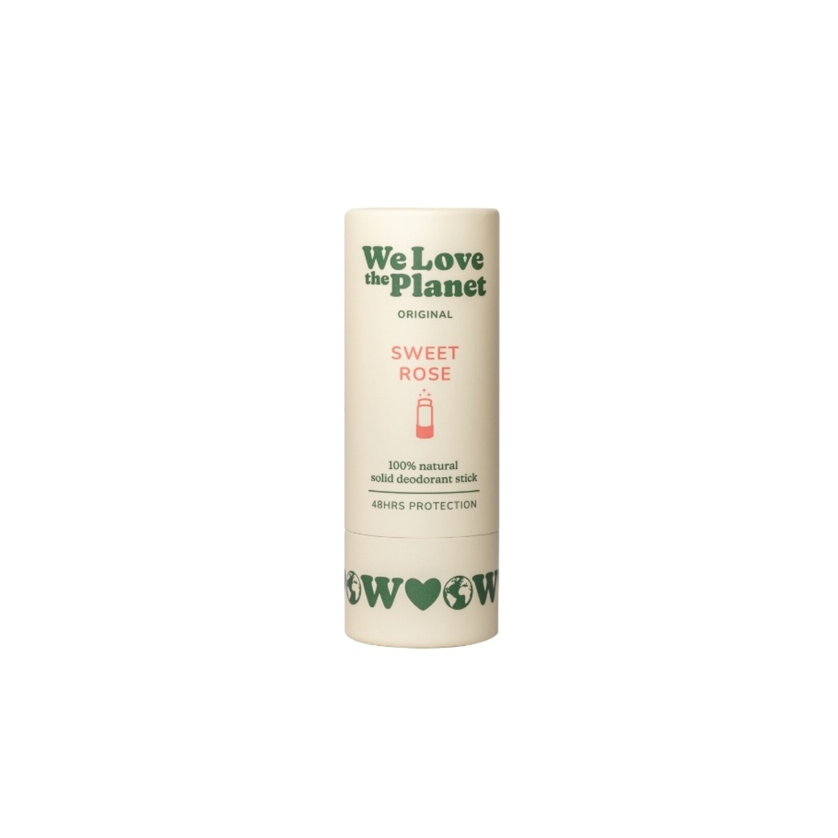 We Love The Planet Natuurlijke deodorant stick - Sweet Rose - We Love The Planet - 40 gram