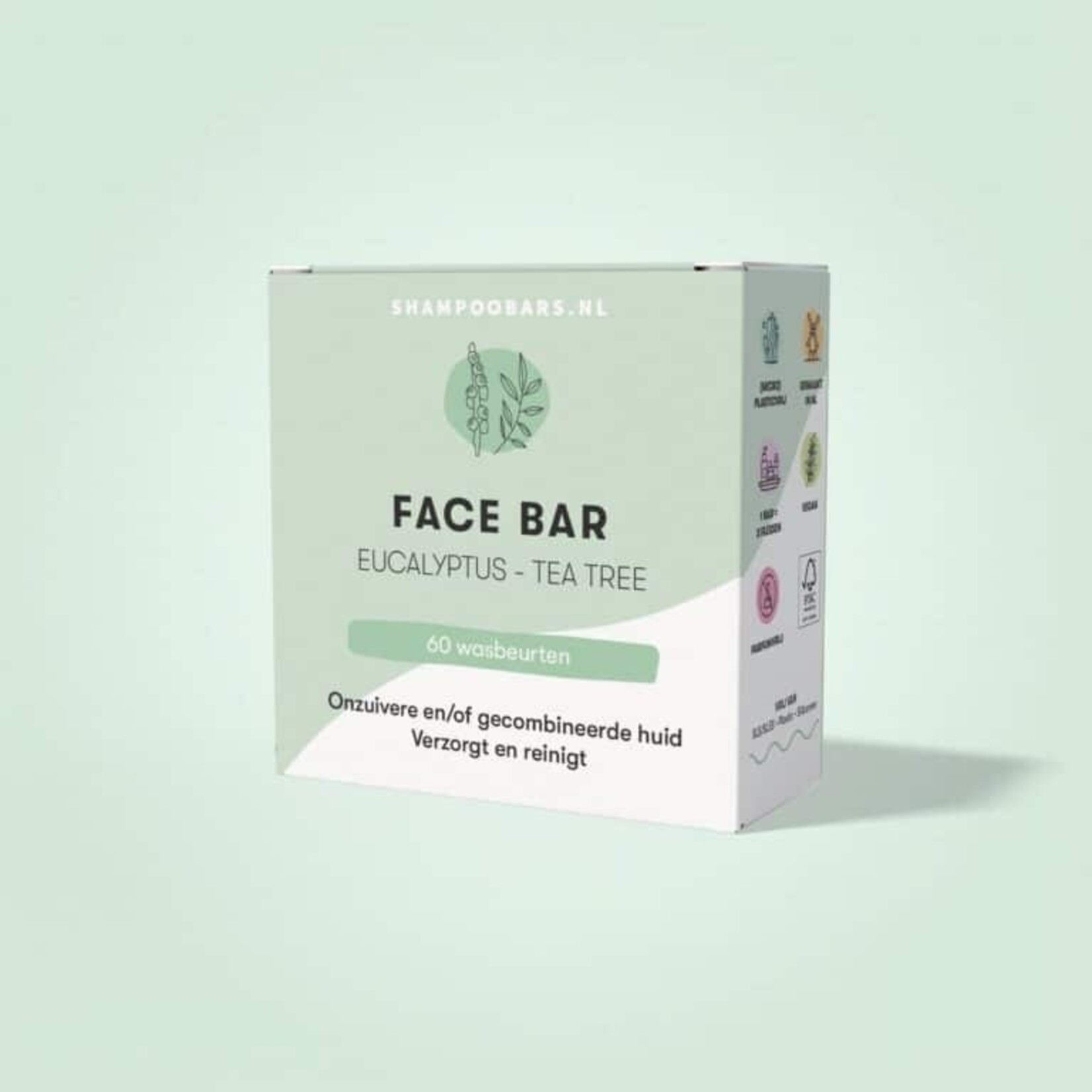 Shampoobars Face Bar Eucalyptus – Tea Tree