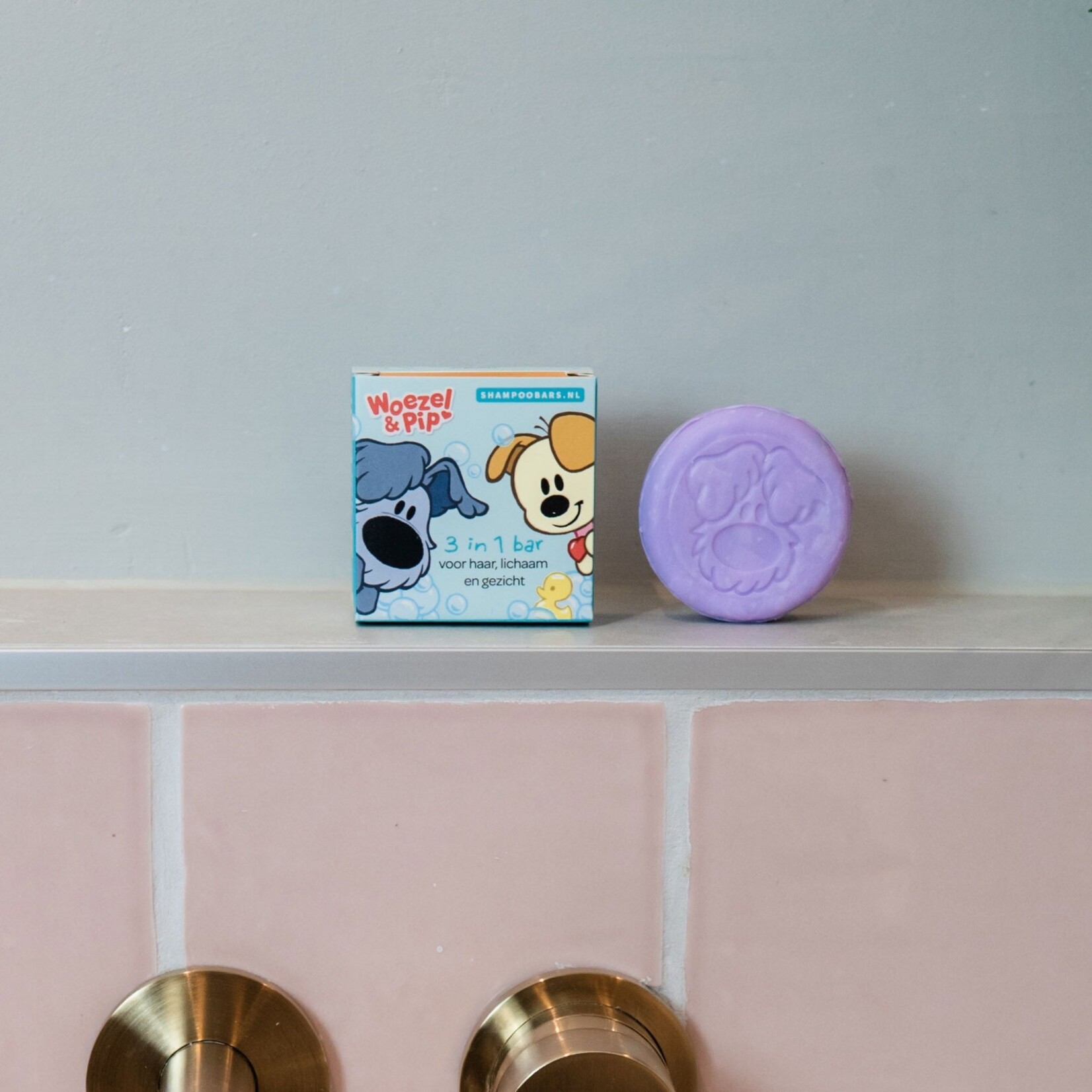 Shampoobars 3-in-1 Kids Bar Woezel&Pip