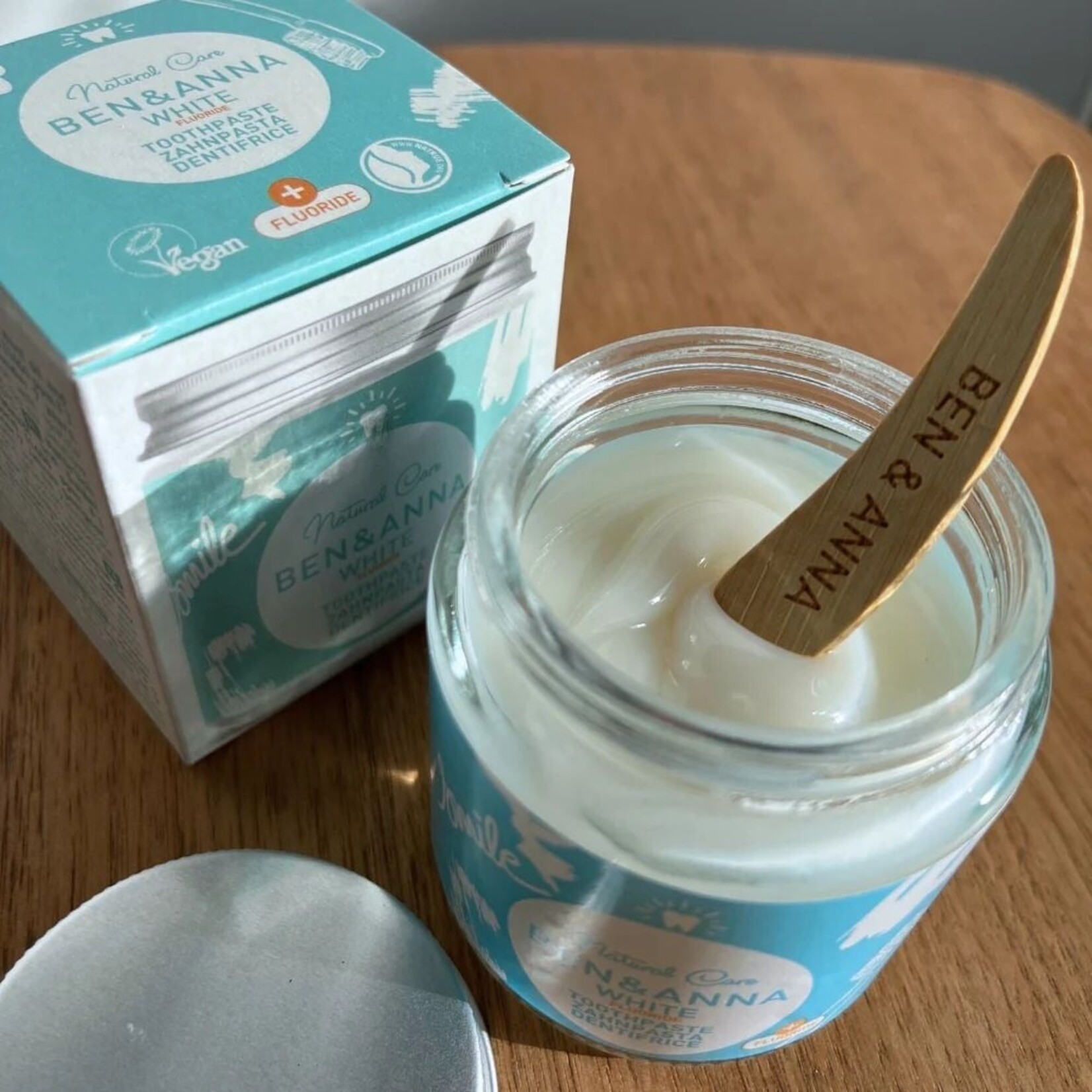 Ben & ANNA  BEN & ANNA - Toothpaste White with Fluoride