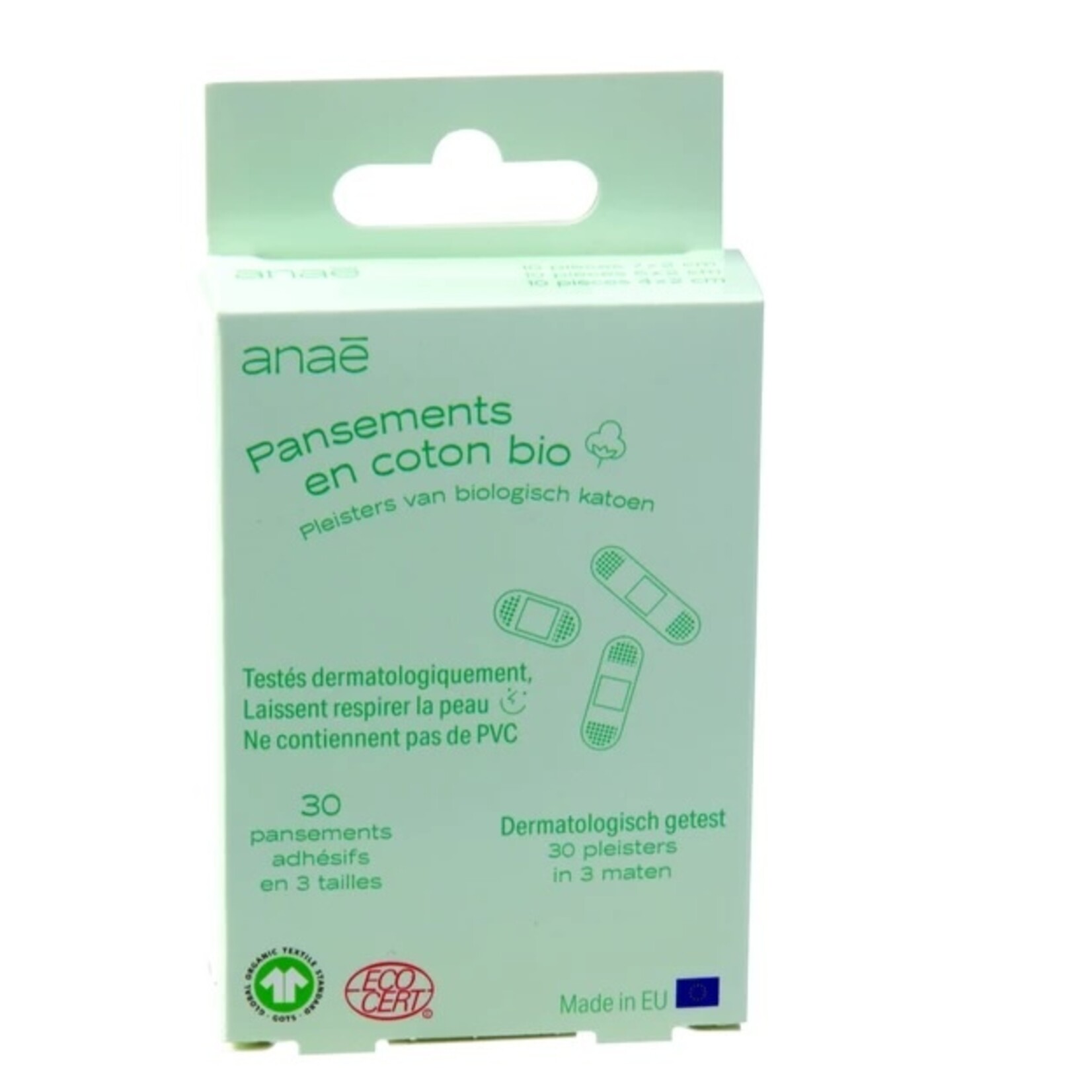 Anae Pleisters Biokatoen 30 stuks