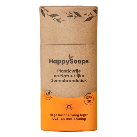 HappySoaps Zonnebrandstick SPF 20 en 30