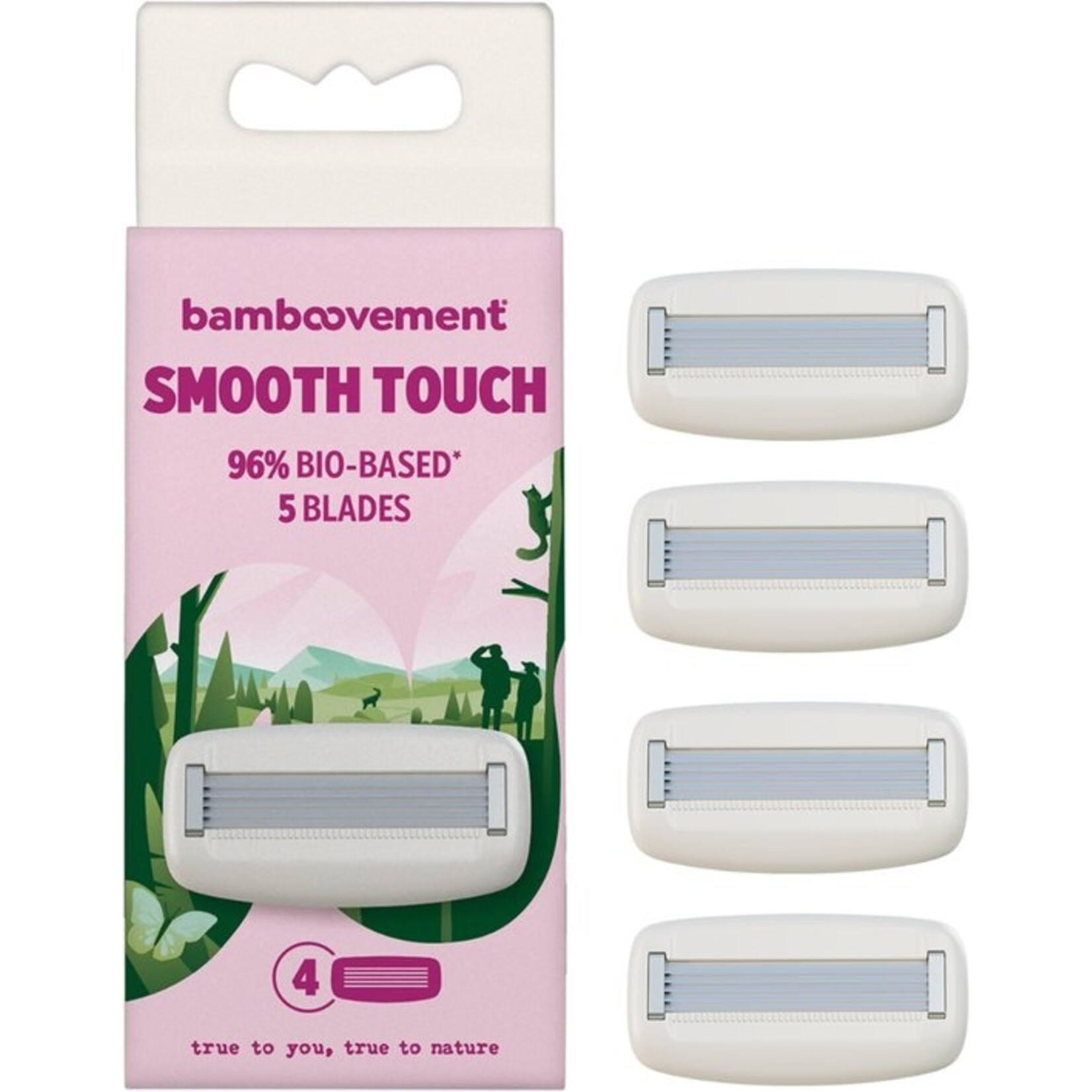 Bamboovement Bamboovement Smooth Touch Scheermesjes 4ST