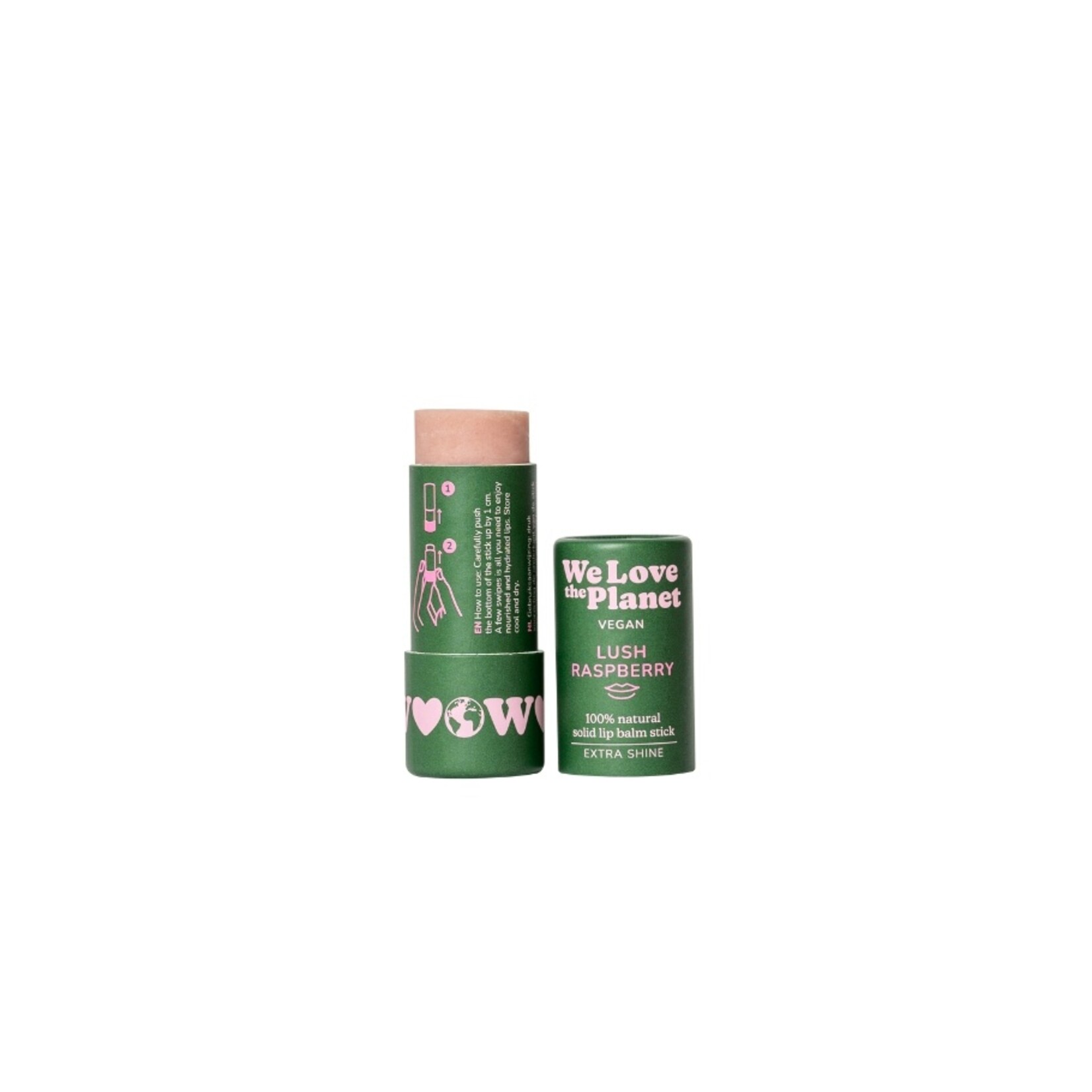 We Love The Planet Lippenbalsem - Lush Raspberry - Vegan