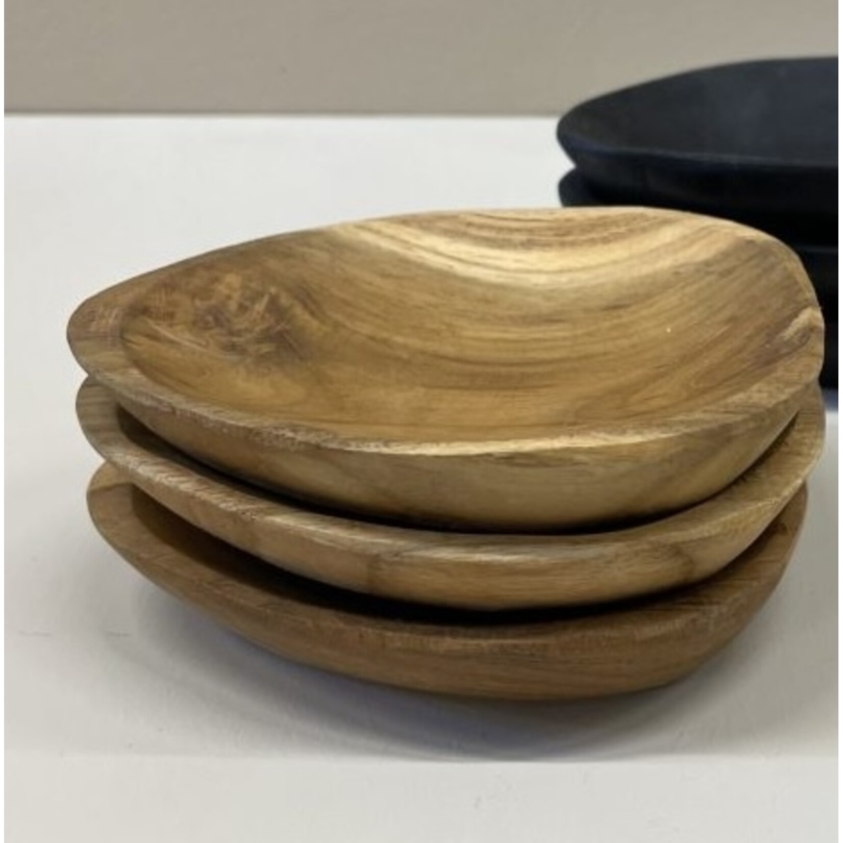 ByBazz Schaaltje Teak Egg