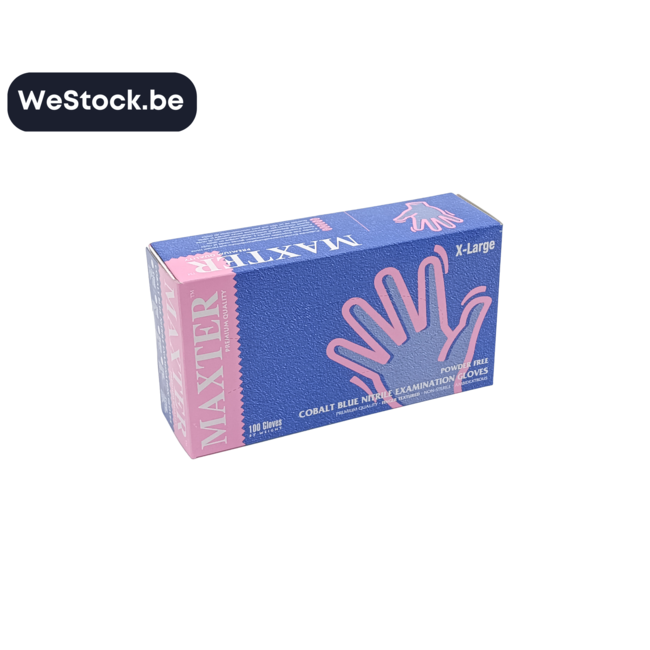 [Maxter] Gloves | Nitrile |100 Gloves | Size XL