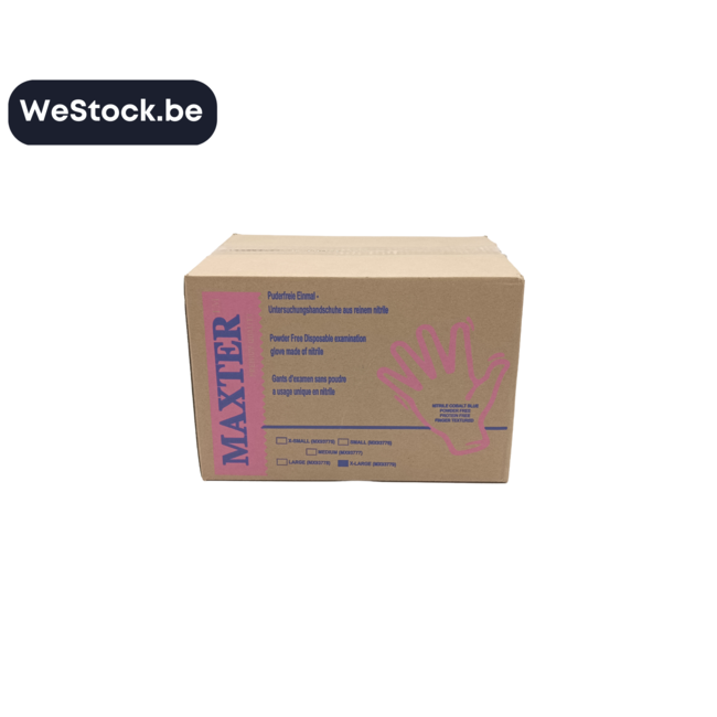 [Maxter] Gloves | Nitrile |100 Gloves | Size XL
