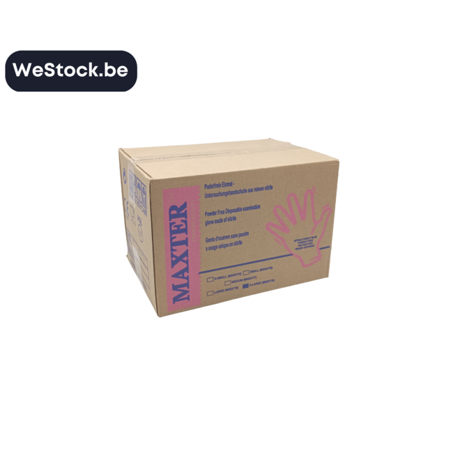 [Maxter] Gloves | Nitrile |100 Gloves | Size XL