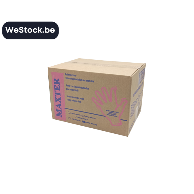 [Maxter] Gloves | Nitrile |100 Gloves | Size XL