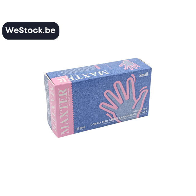 [Maxter] Handschoenen | Nitril | 100 Handschoenen | Maat S