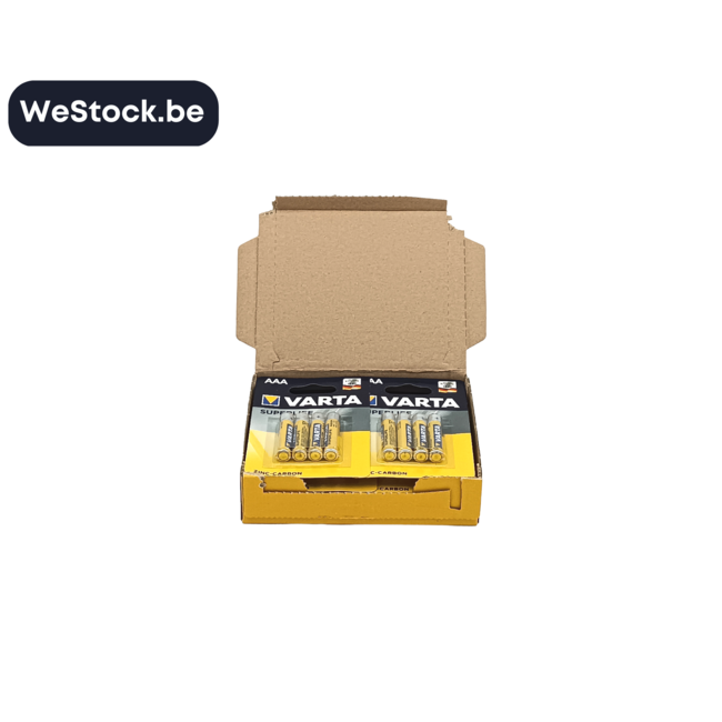 [Varta] Batterijen | AAA | Zink-Koolstof | 4 Batterijen