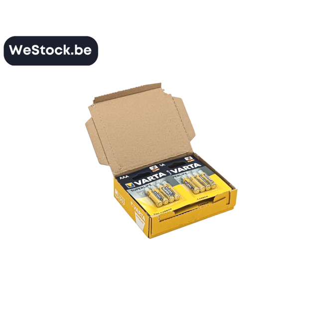 [Varta] Piles | AAA | Zinc-Carbone | 4 Piles