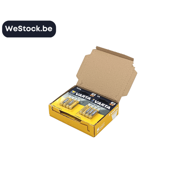 [Varta] Batteries | AAA | Zinc-Carbon | 4 Batteries