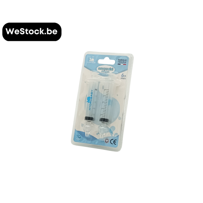 [Hydrobaby] Mouche bébé format seringue | Boîte de 2