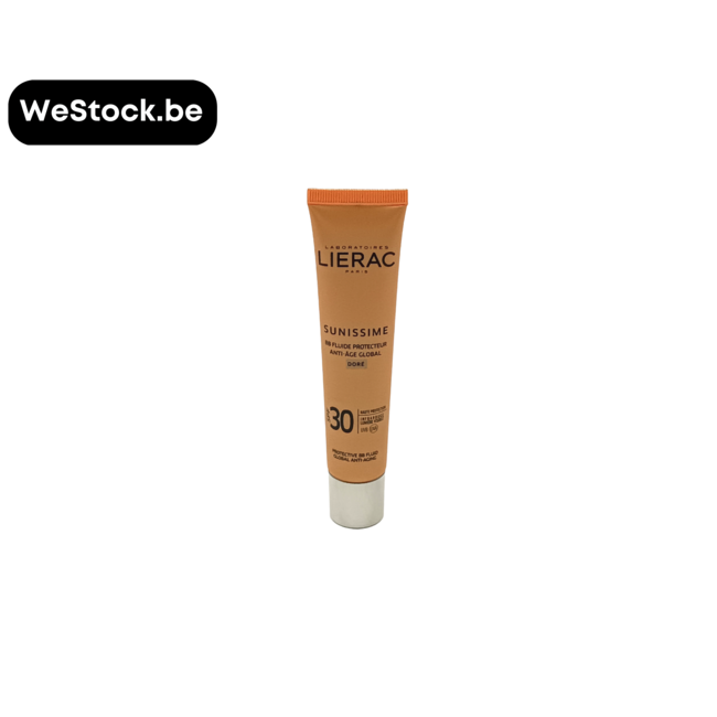 [Lierac] Sunissime global anti-aging protective fluid | Gold | Spf 30 | 40ml