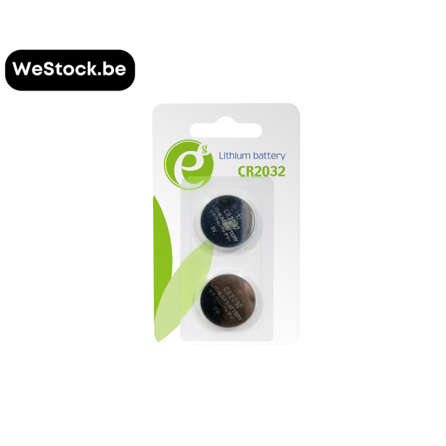 [EnerGenie] CR2032 3V-batterijen | Lithium | 2 Batterijen per verpakking