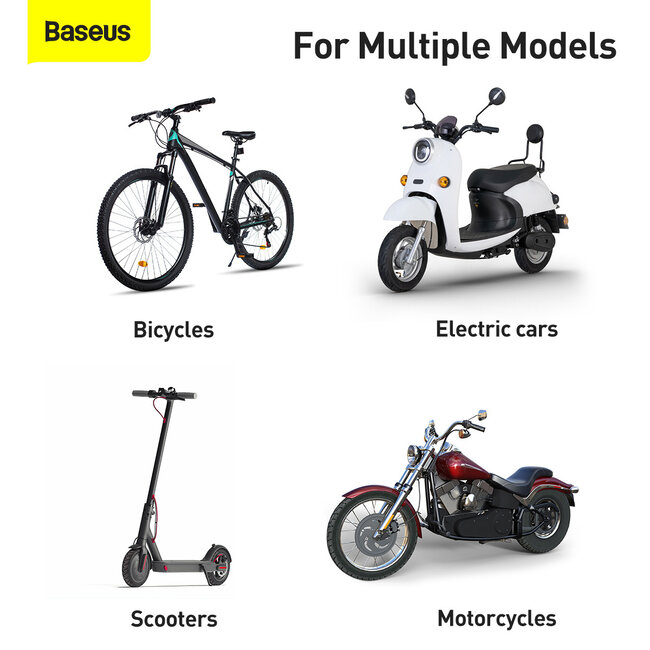 [Baseus] Baseus 4,7'-6,7' fiets/motor telefoonhouder
