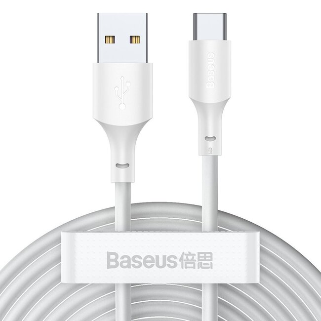 [Baseus] Baseus Pack de 2 USB-A vers USB-C 1,5 m