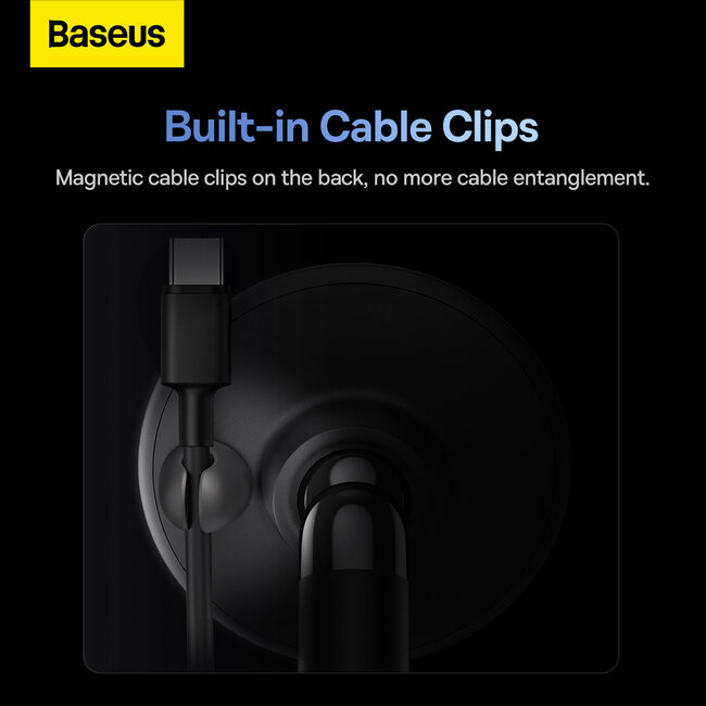 [Baseus] Baseus C01 Magnet phone holder (stick-on) Black