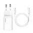 [Baseus] PACK - Reisoplader van 25 W + USB-C-kabel van 1 m