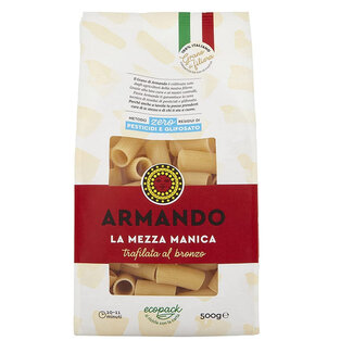 ARMANDO Pâtes Armando La Mezza Manica- 500g - Ref. 53252