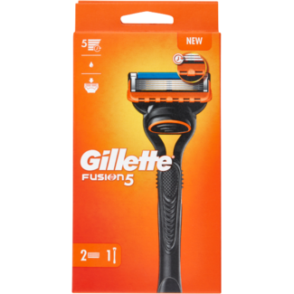 GILETTE Fusion 5 - 2 navullingen inbegrepen