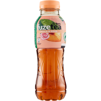 FUZE TEA Thé Noir & Pêche & Rose - 400 ml