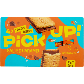 PICK UP Koekjes Gezouten karamel - 4 x 112 g