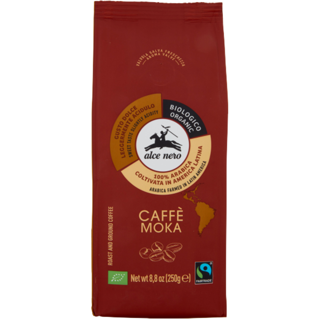 ALCE NERO Café 100 % Arabica - 250 gr - BIO