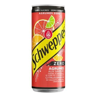 SCHWEPPES Agrumes zero - 330 ml