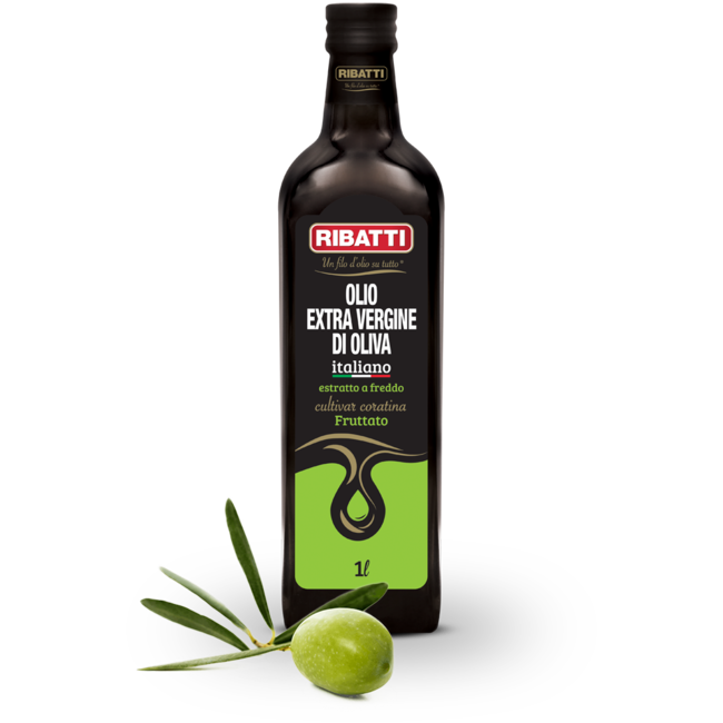 RIBATTI Huile d'olive - Extra vierge - 1 litre