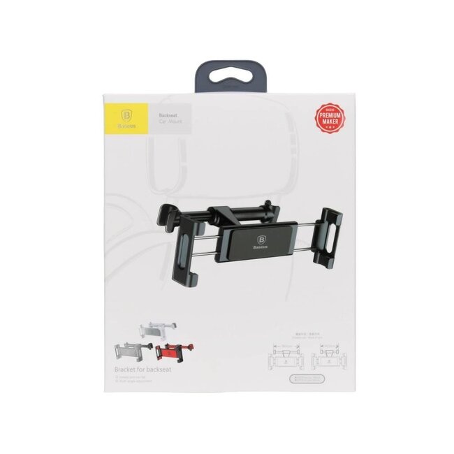 [Baseus] Back Seat Car Mount Houder - Zwart - Voor hoofdsteun