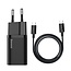 [Baseus] PACK - Reisoplader van 25 W + USB-C-kabel van 1 m
