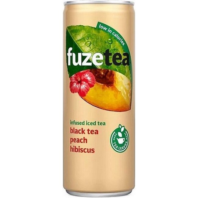 FUZE TEA Zwarte thee en perzikhibiscus - 150 ml