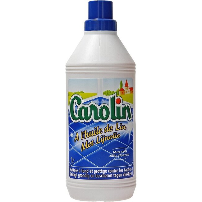 CAROLIN Nettoyant sols à l'huile de Lin - 1 litre