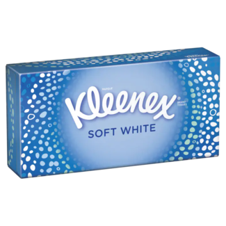 KLEENEX Tissues in box - Soft White - 70 pieces